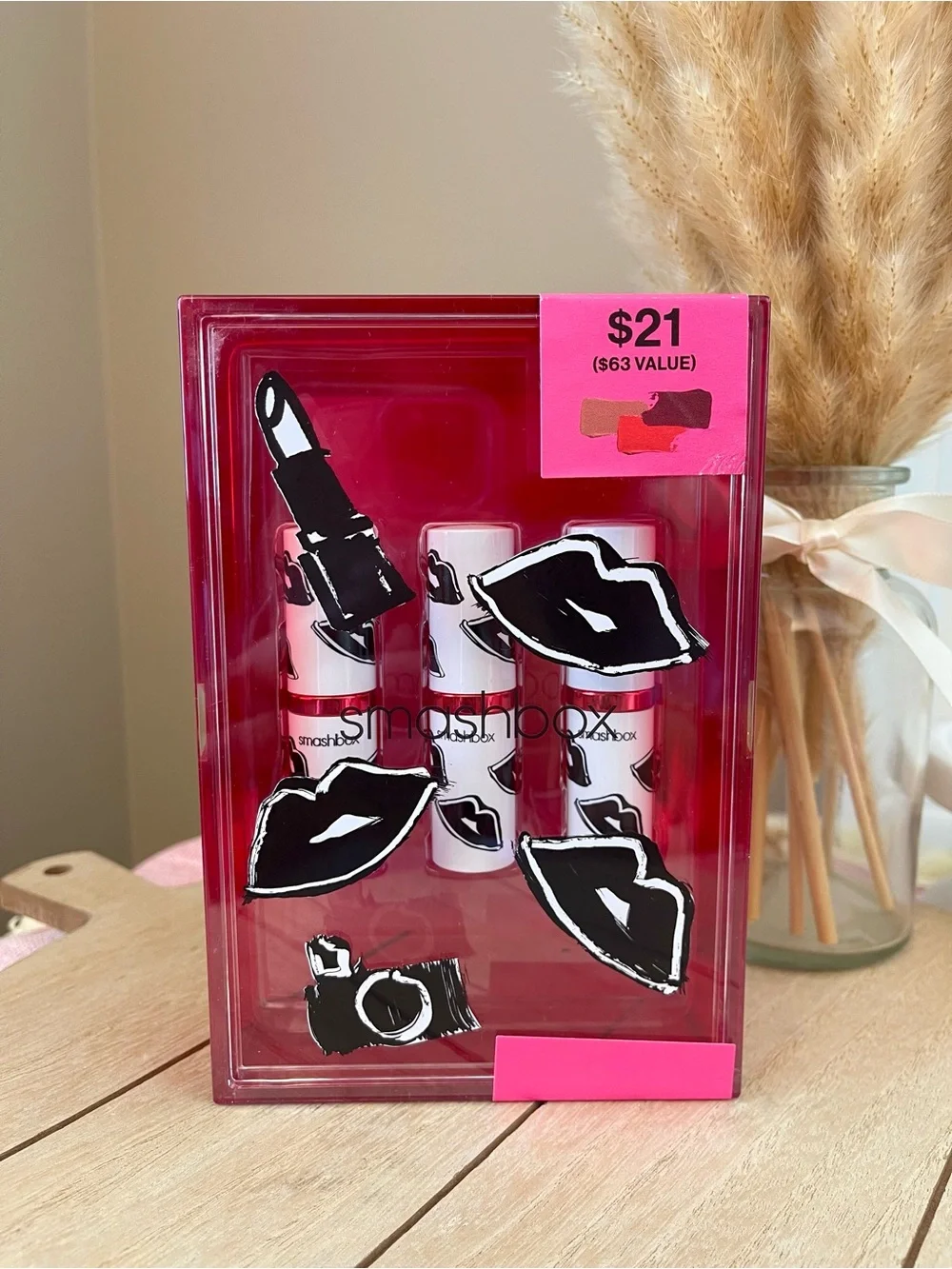 Smashbox Be Legendary Lipstick Trio – 3 Full Size - New & BNIB (Brand New in Box